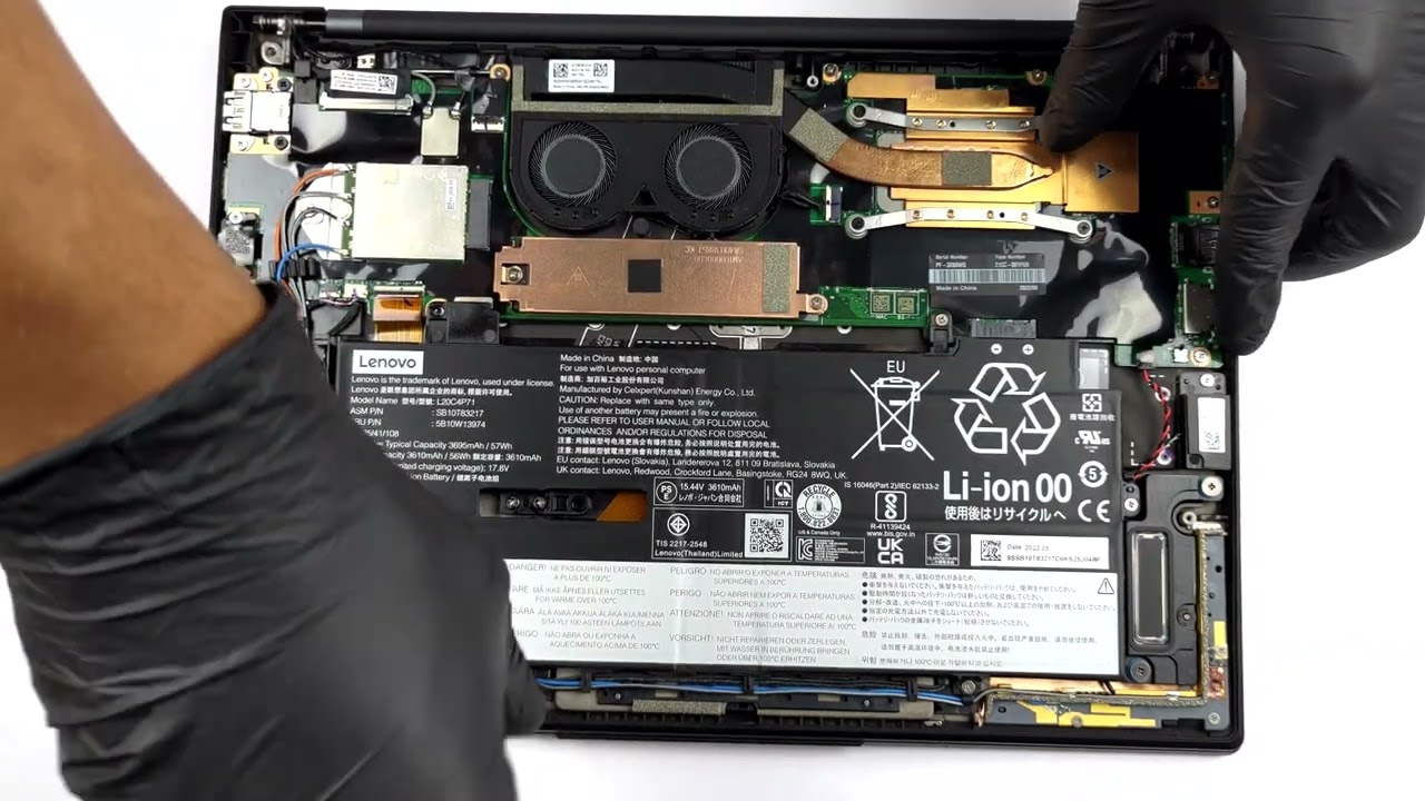 🛠️ Lenovo ThinkPad X1 Carbon 10th Gen - disassembly and upgrade options
