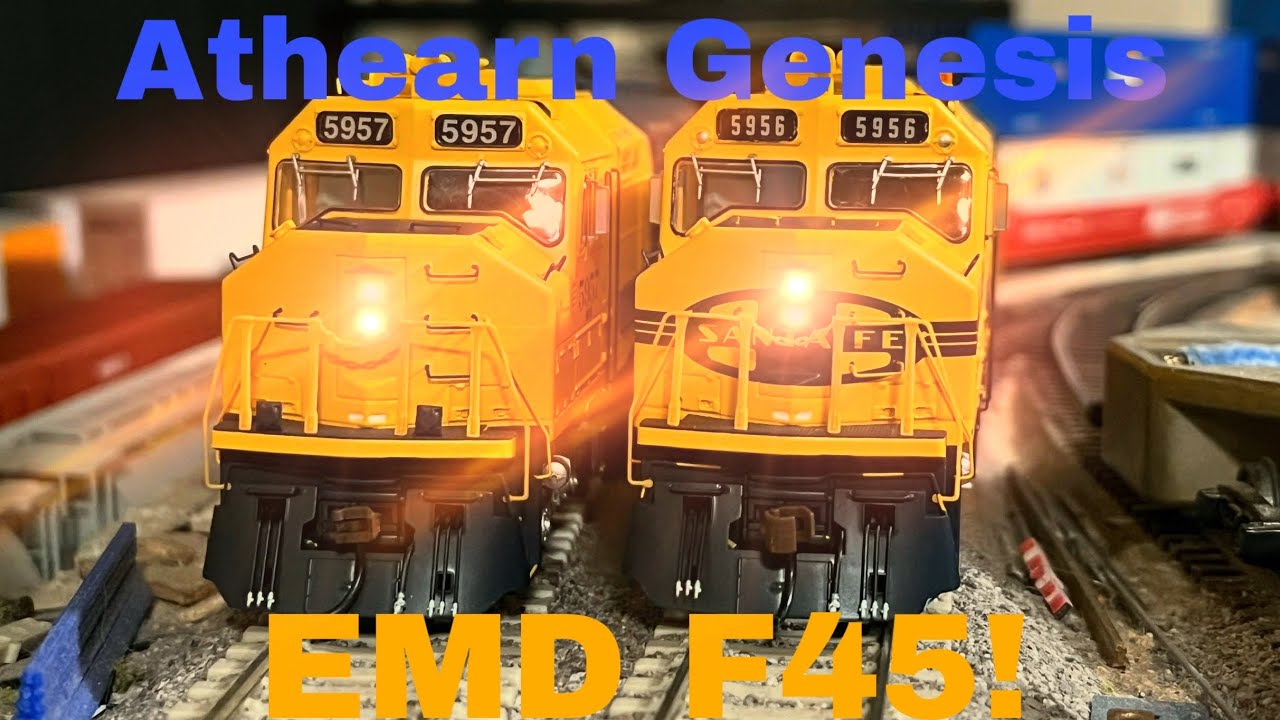Распаковка/обзор товара: Athearn Genesis EMD F45!