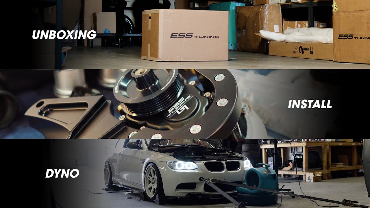 ESS G1 Supercharger for E92 M3 - Unboxing, Install, Dyno @ European Auto Source