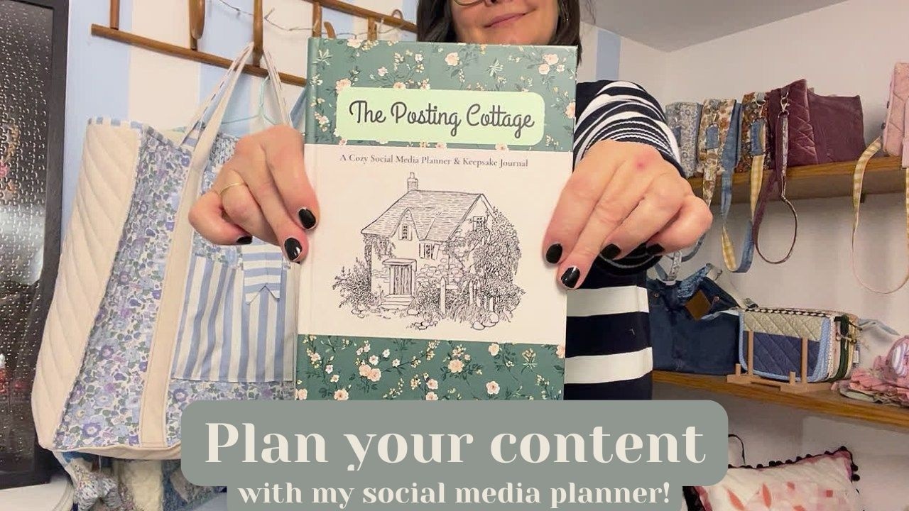 How I plan my content (and stay consistent) with the Posting Cottage!