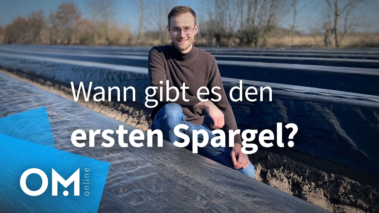 Spargelbauern freuen sich über die Frühlingssonne