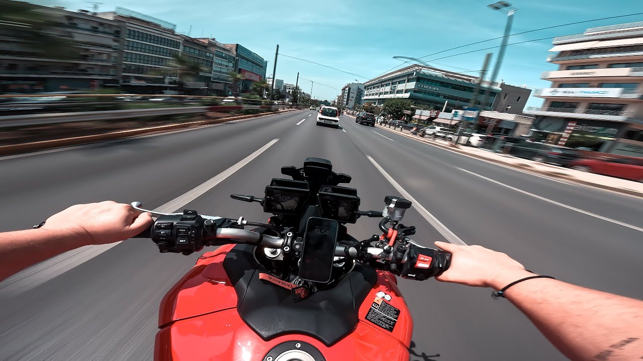 Πρωινό στον Πειραιά | Tracer 9 | POV ride