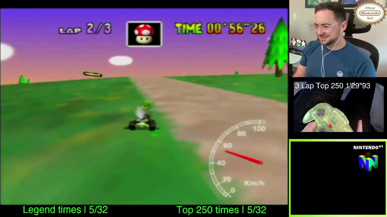 Top 250 Yoshi Valley speedrun attempts