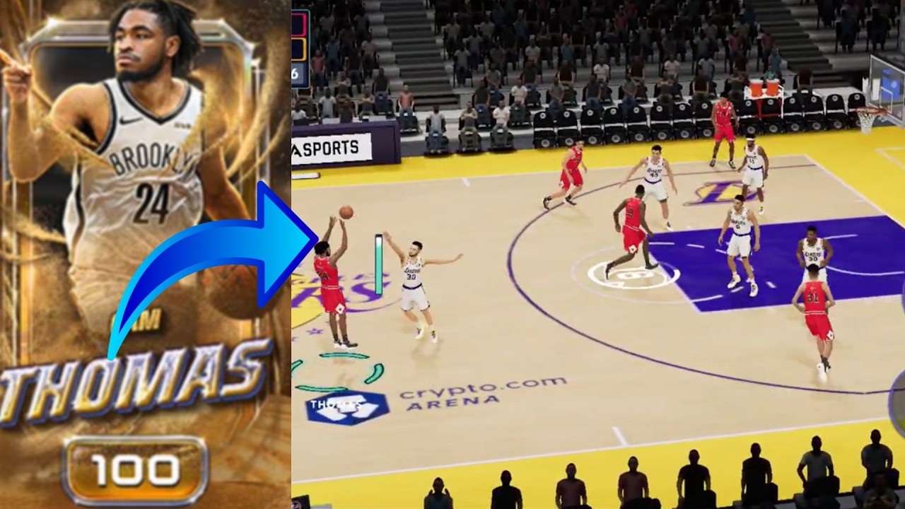 INSANE GAMEPLAY WITH 102 OVR CAM THOMAS IN NBA LIVE MOBILE SEASON 10