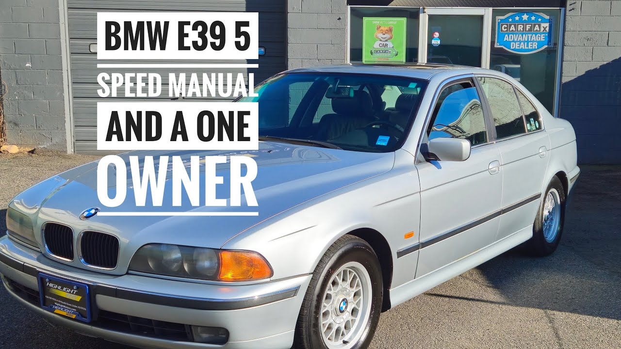 1998 BMW E39 528I 5 SPEED MANUAL! RARE!