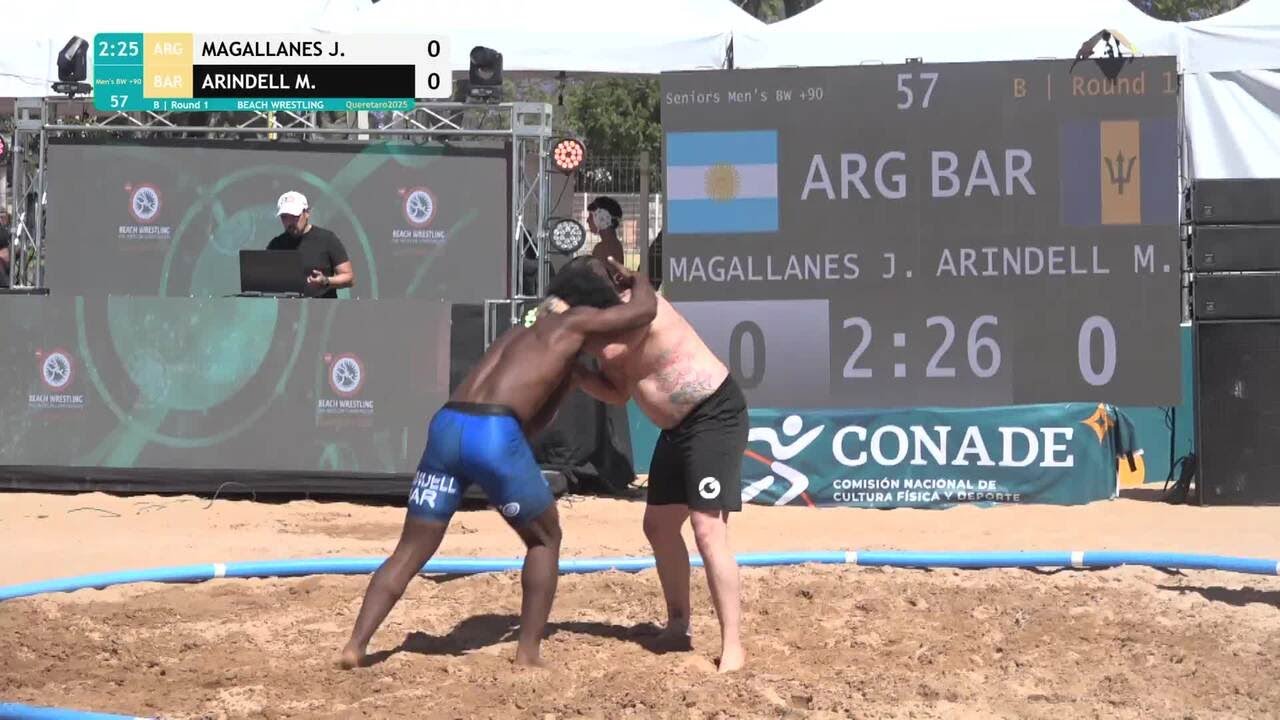 Juan Oscar MAGALLANES (ARG) vs. Matthew Nicholas ARINDELL (BAR) | 2025 Senior BW Pan-American Champi