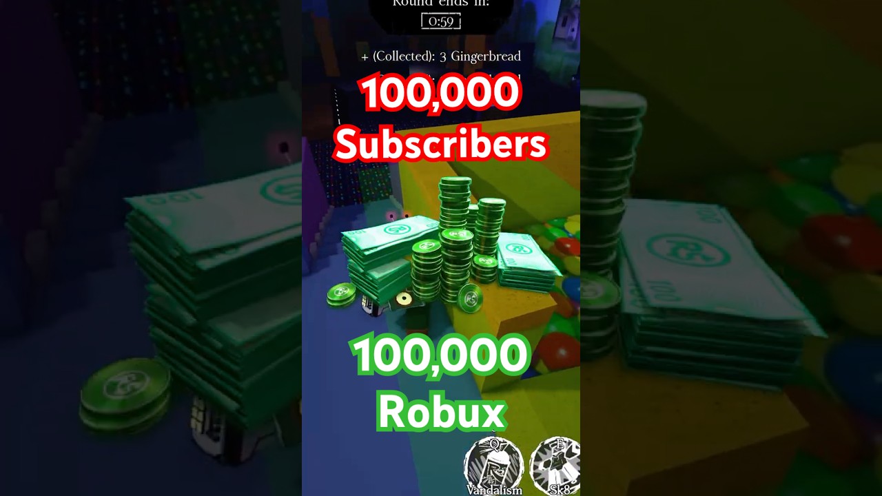 YOU Could Win Over 100,000 ROBUX... (100k Sub Special) #roblox #giveaway #subscriberspecial