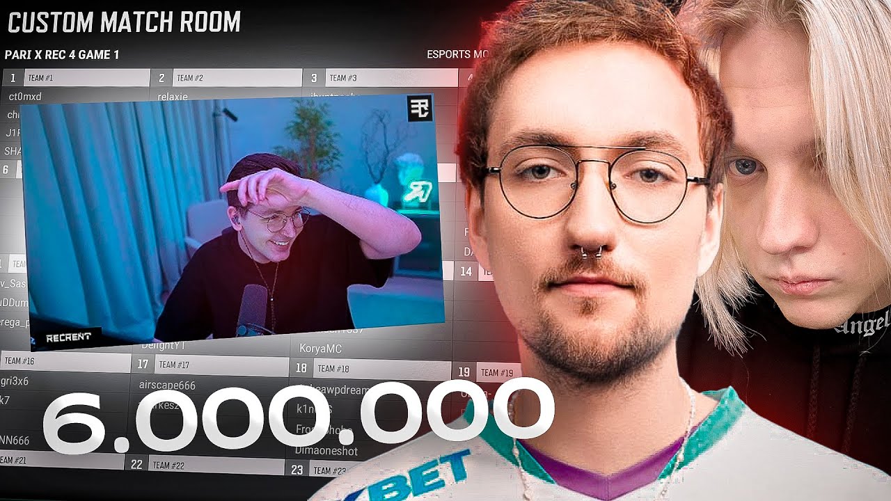 ТУРНИР НА 6.000.000 РУБЛЕЙ! АПЕКСЕРЫ VS СТРИМЕРЫ: STANYYY, 9IMPULSE, ROFLYANICH, 1KXST