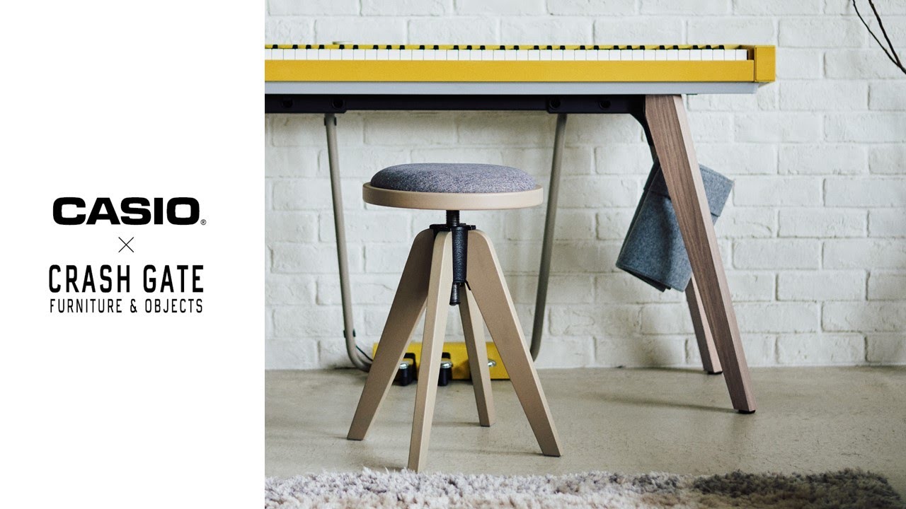 CASIO × CRASH GATE Privia Original Stool CC-7 開発ストーリー