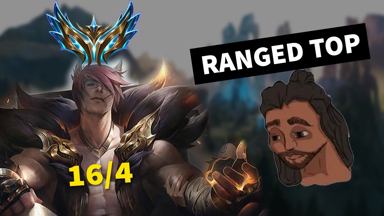 Como um Challenger AMASSA um RANGED TOP!