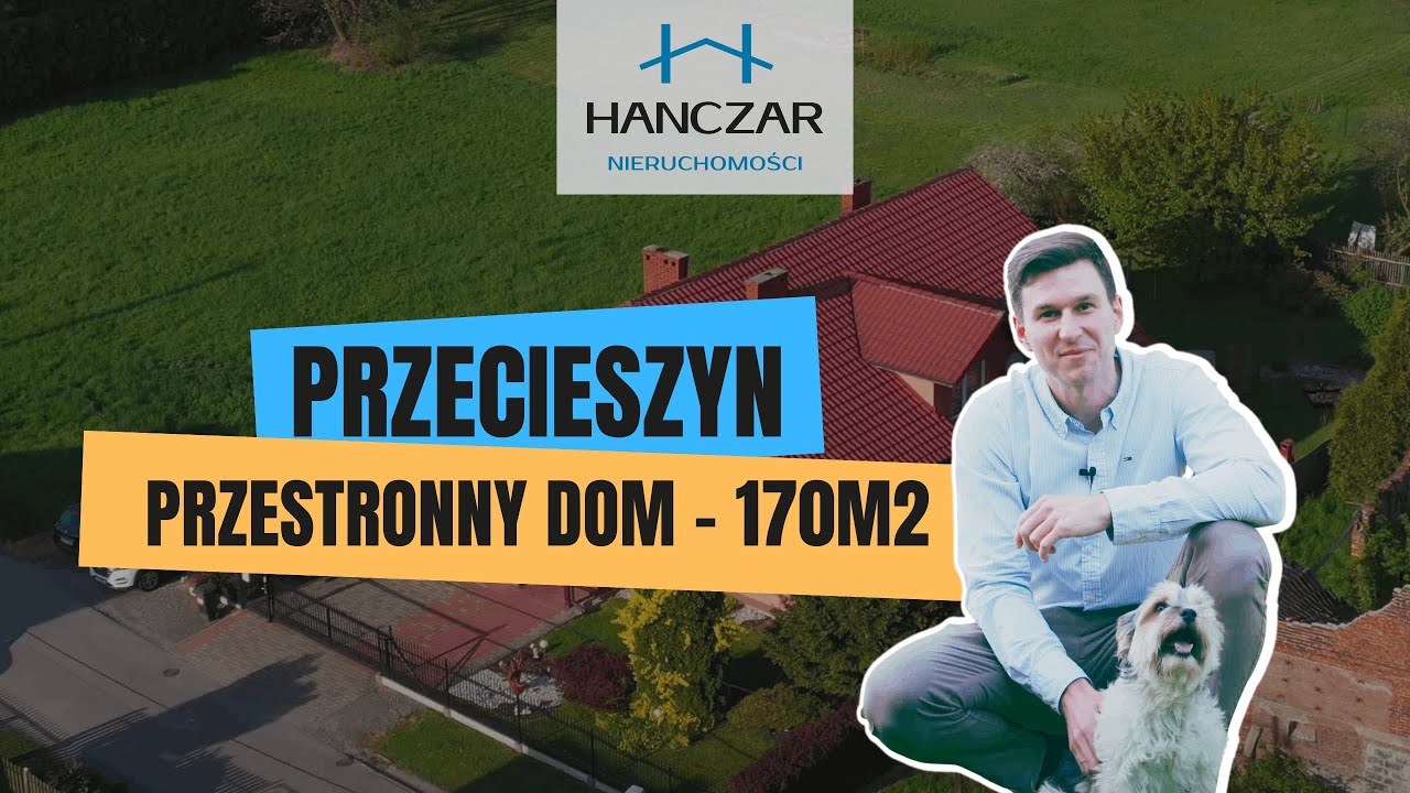 Przestronny dom z garażem | 170 m2 | Przecieszyn