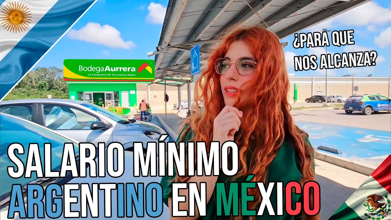 ¿SE PUEDE SOBREVIVIR CON EL SALARIO MÍNIMO DE ARGENTINA EN UN SUPERMERCADO MEXICANO?