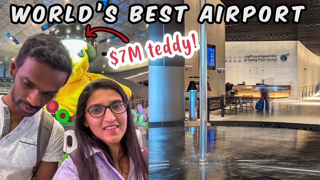 10 hours at Doha Airport | World's best airport 2024 | Doha airport lounge hopping