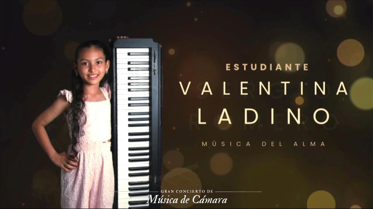 Recital Musical 2025 - Valentina Ladino - Gloria Cantan Los Querubes, Campana sobre campana