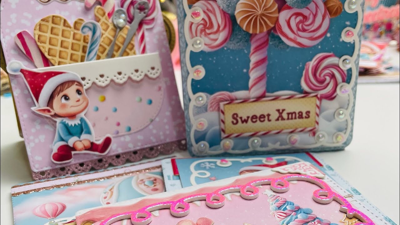 KSCRAFT sweet candy Christmas recipe stand and kitchen jar