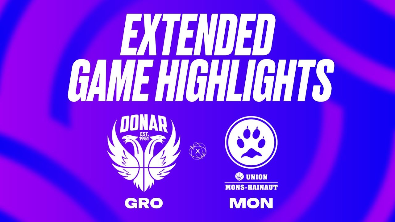 Donar Groningen vs. Union Mons-Hainaut Extended Game Highlights