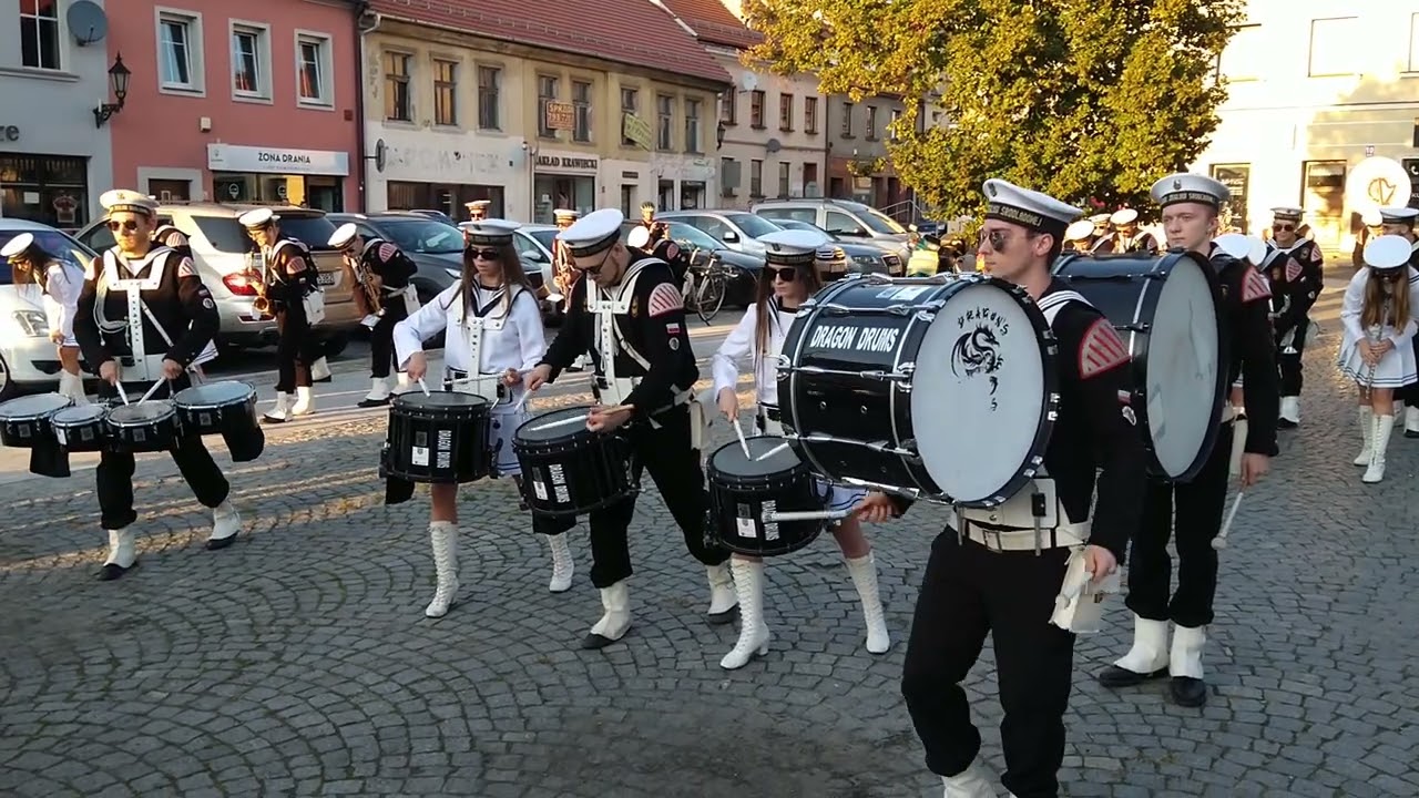 Pyskowice - 16.09.2023 - Europejskie Dni Dziedzictwa - Orkiestra Dęta Zespołu Szkół Żeglugi Śródląd.