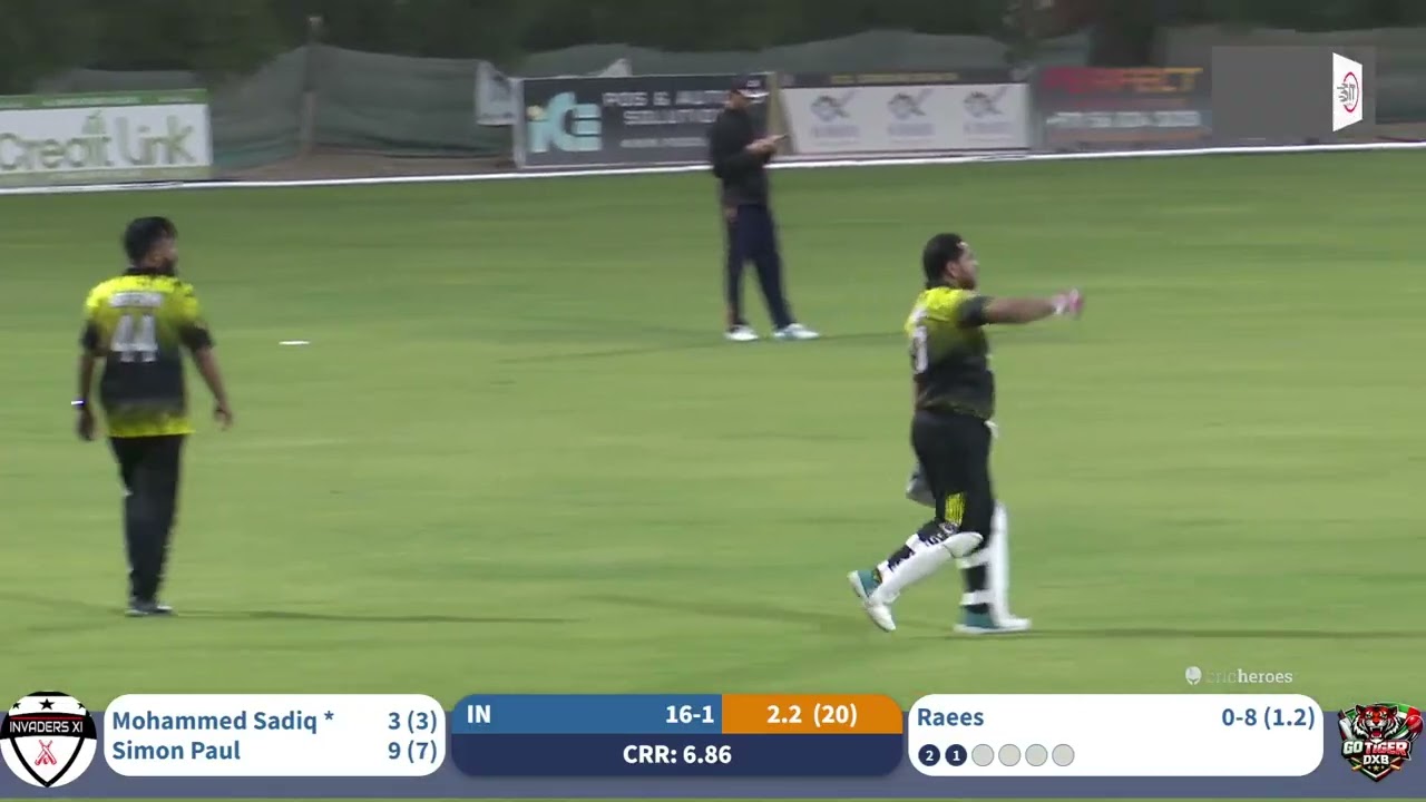 Invaders11 vs Go Tiger DXB