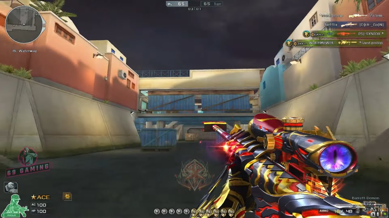 CROSSFIRE WEST: BARRETT DEMON GAMEPLAY -BEST BARRETT IN GAME?!