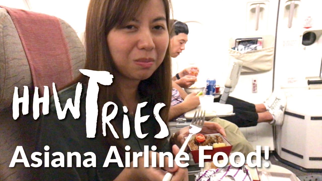 HHWT Tries Asiana Airline Halal Food