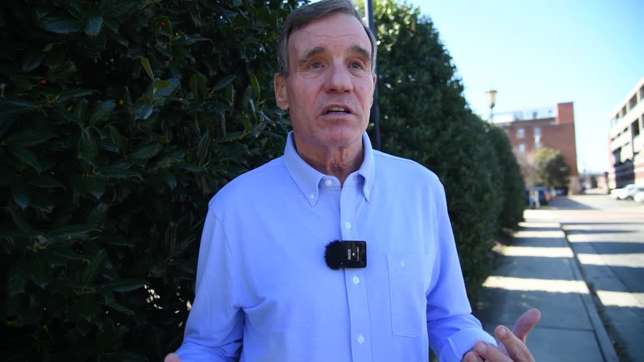 Sen. Mark Warner calls Iran strikes a 'war of choice'