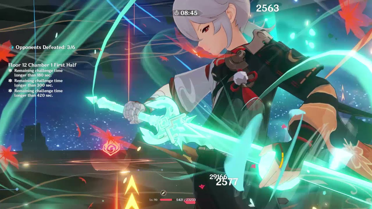 KAZUHA SOLO ABYSS 12-1-1 (C0)