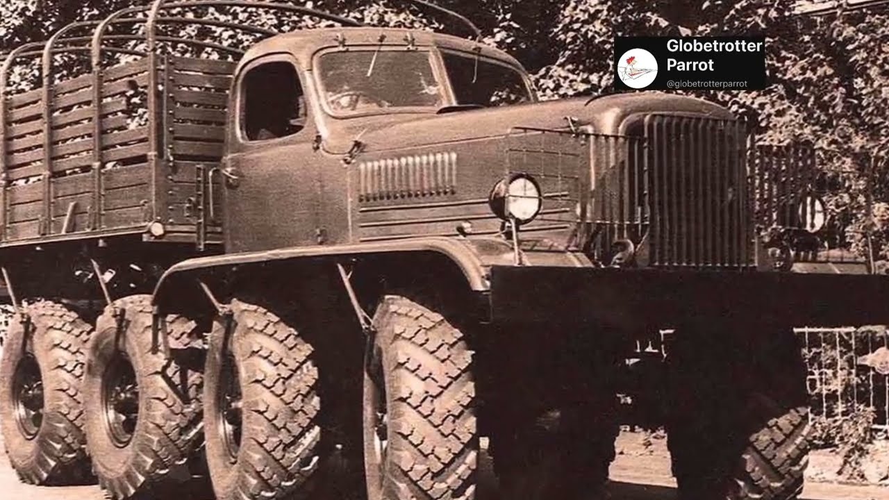 Russian Soviet ZIL Experimental Trucks (1960-1980) Off Road All Terrain Tested | Unseen Models Video