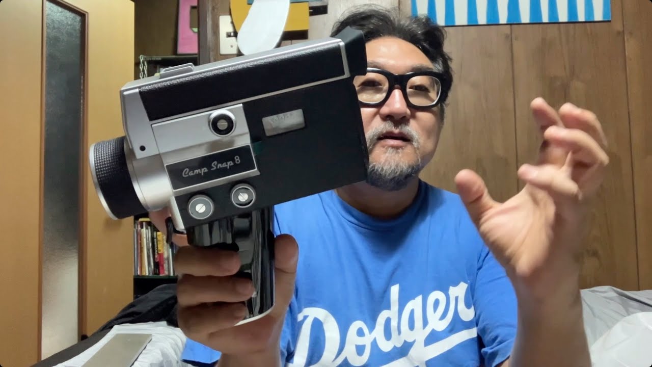 CS-8 / Camp Snap。8mmカメラを模したレトロなムービーカメラの開封と試し撮り。気になる点などもぼちぼちお話ししています