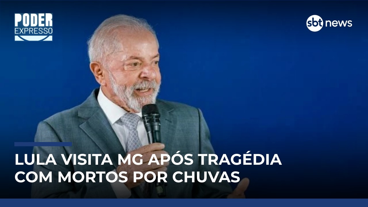 Lula visita Juiz de Fora (MG) após mais de 60 mortes causadas pelas chuvas | #PoderExpresso