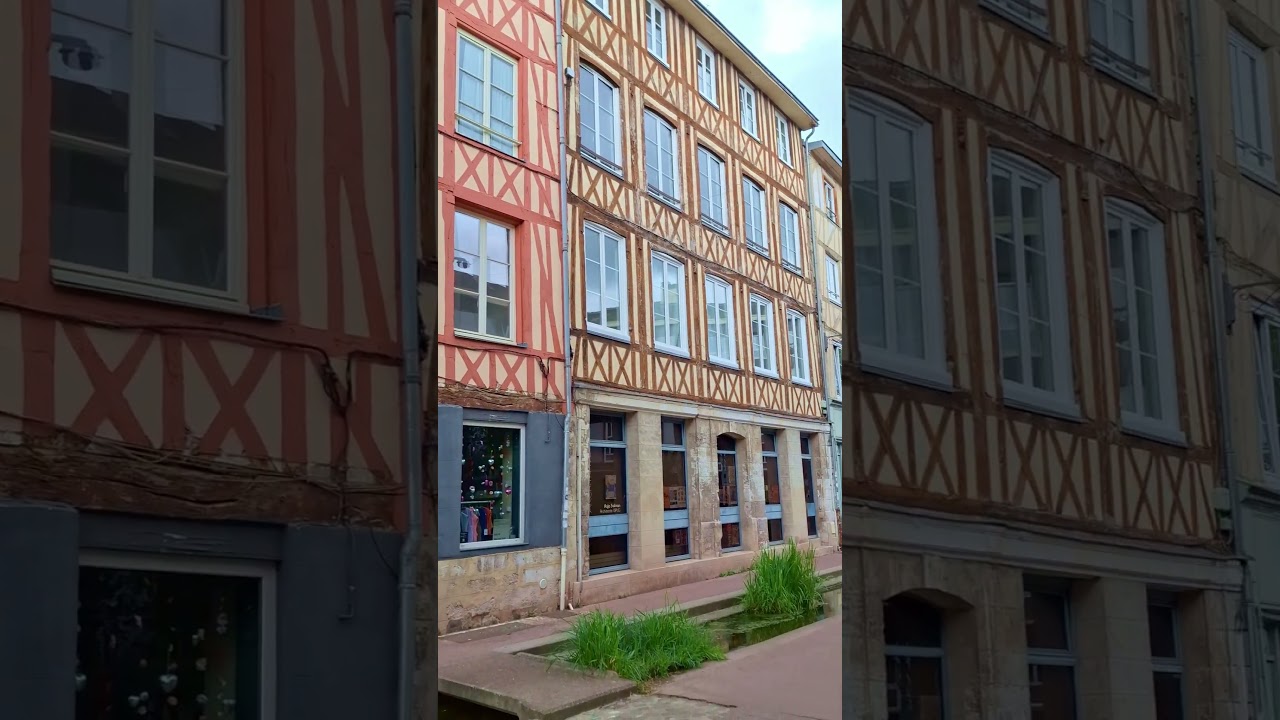 ROUEN, Normandy / walking tour #normandy #rouen #walkingtour