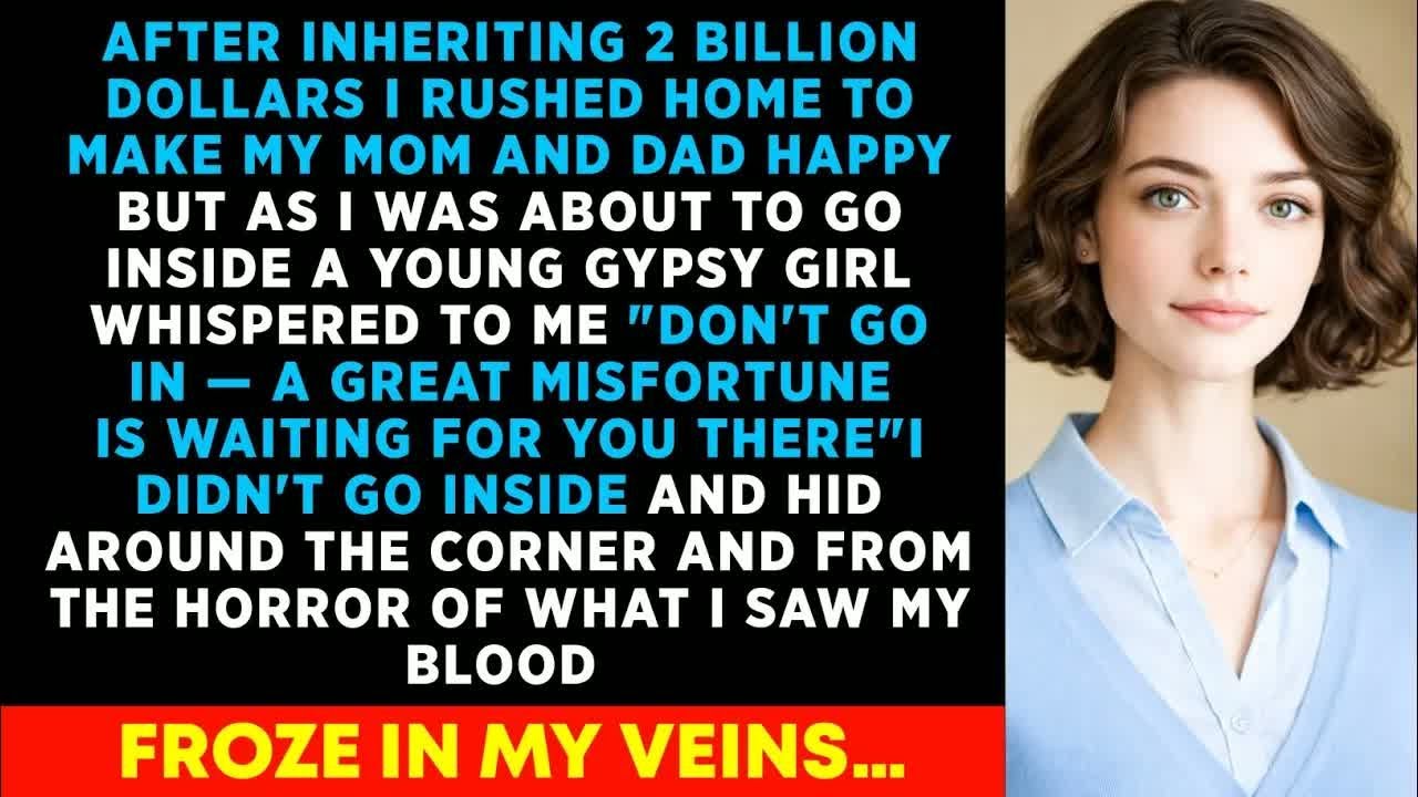 After Inheriting $2 Billion From Grandma, I Was Walking Home 7 A Gypsy Woman Whispered ＂Don't Go Hom