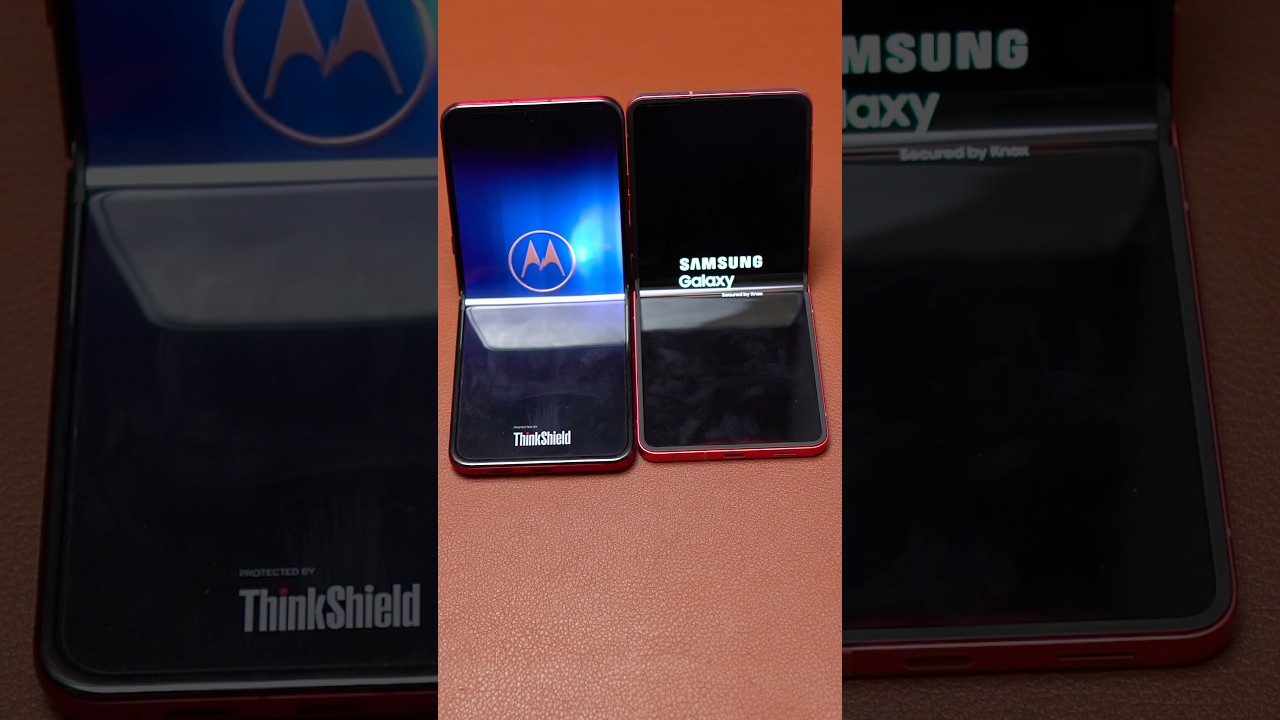 Galaxy Z Flip 7 vs Razr 60 Ultra Speed Test