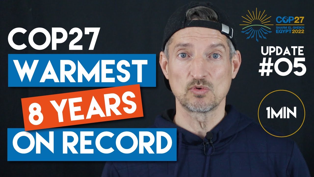Warmest Eight Years on Record | COP27 Climate Summit 2022