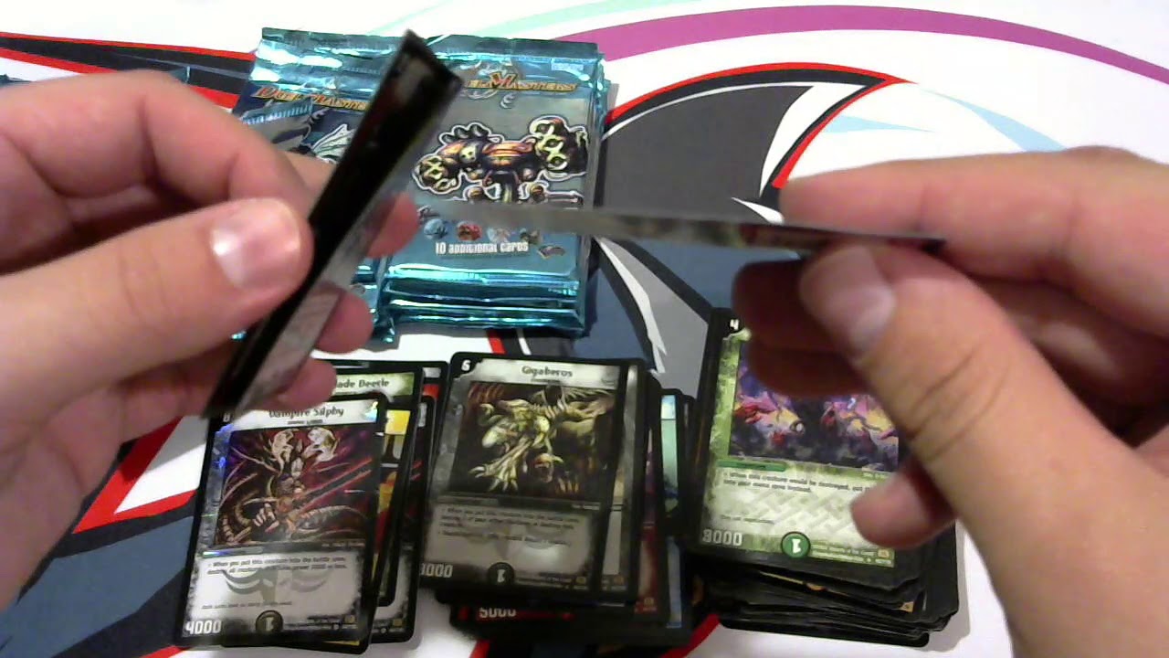 Duel Masters Base Set Opening.  Amazing Pull!