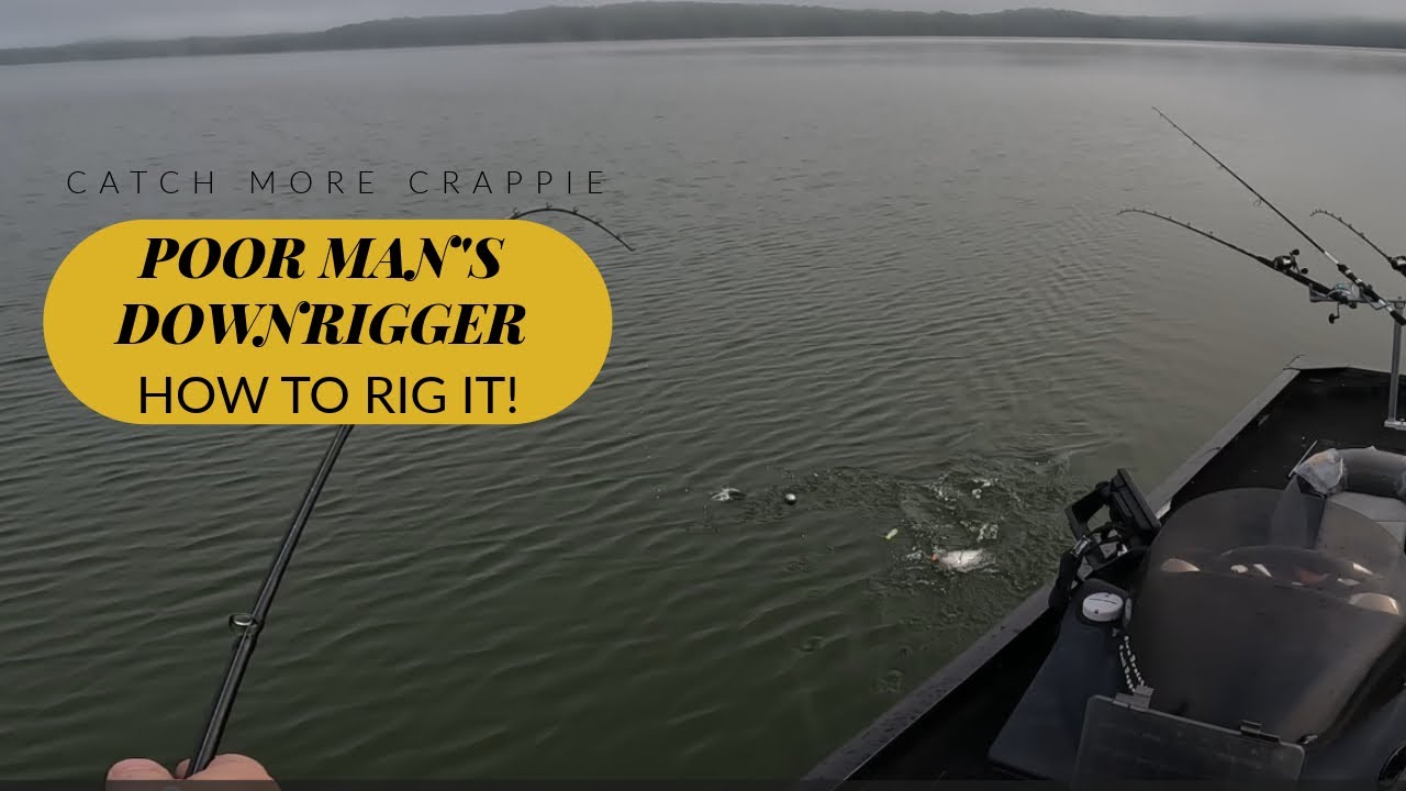 Poor Man's Downrigger Setup | Catch More Crappie with this Rig