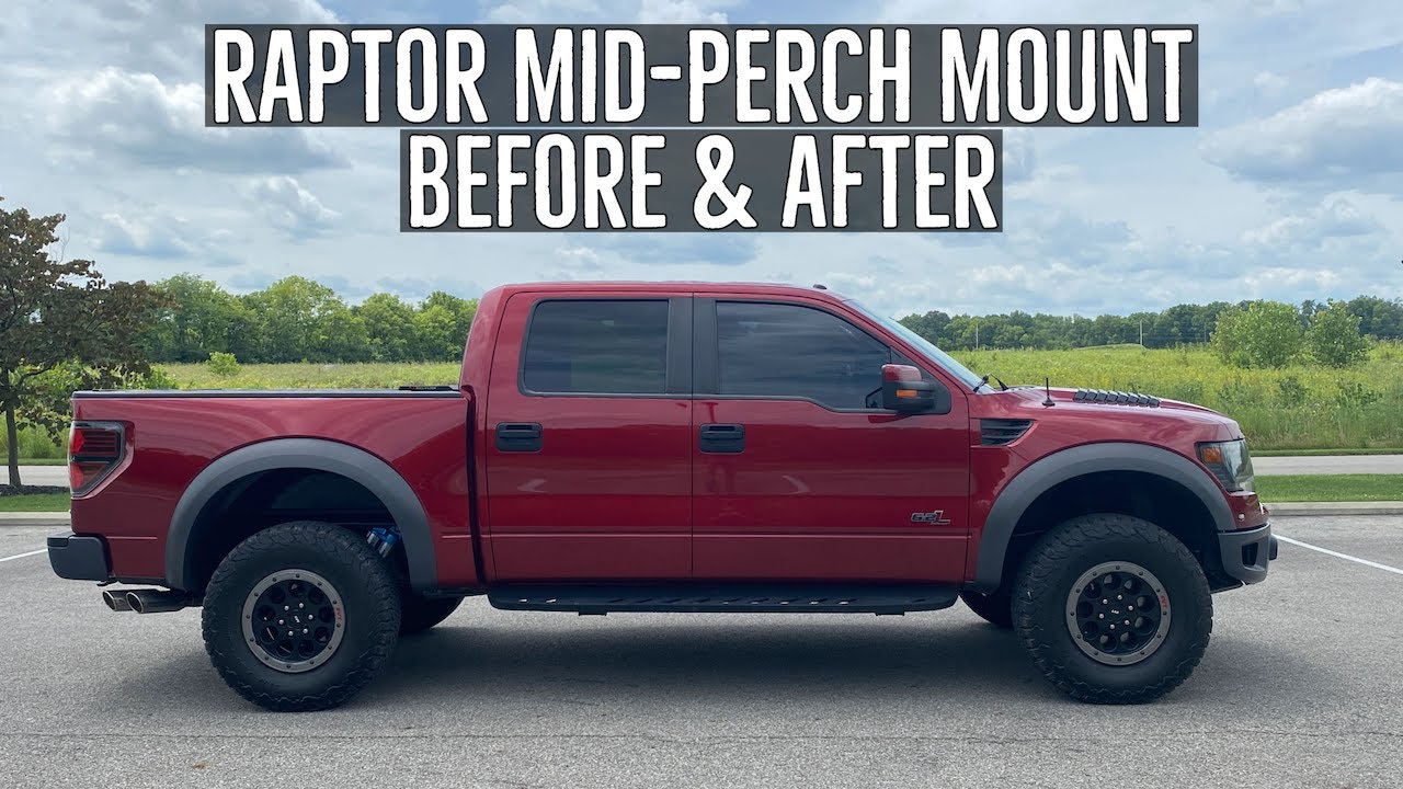 Крепление Mid-Perch: до и после на Raptor первого поколения