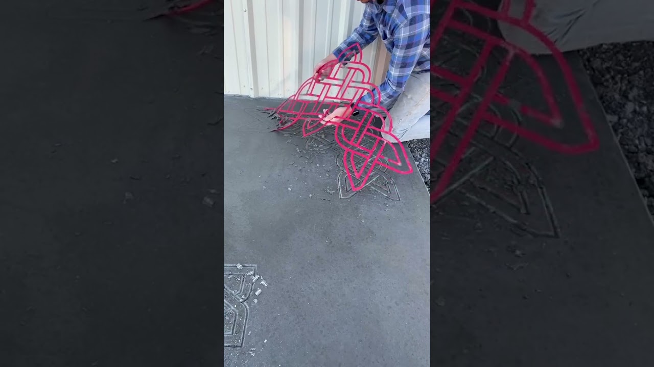 Concrete Stencils!