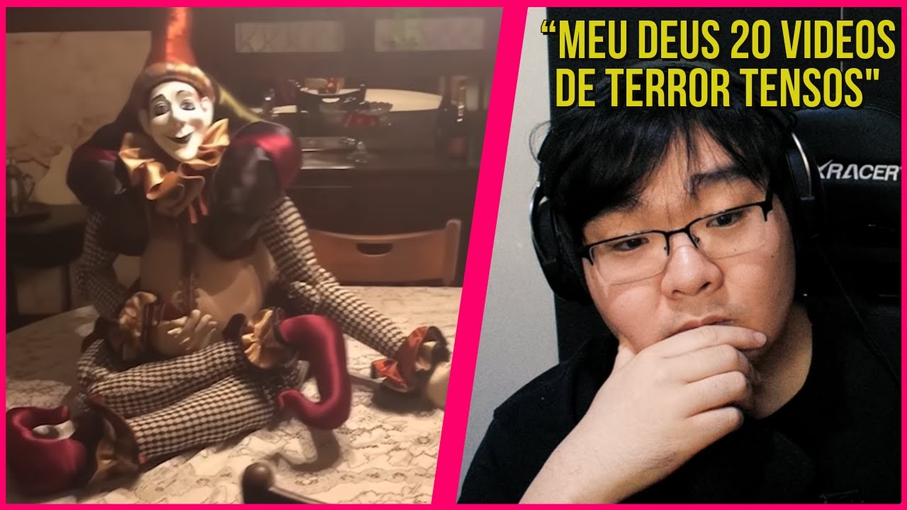 TIBA REAGE A TOP 20 Vídeos de TERROR do TIKTOK de 2023