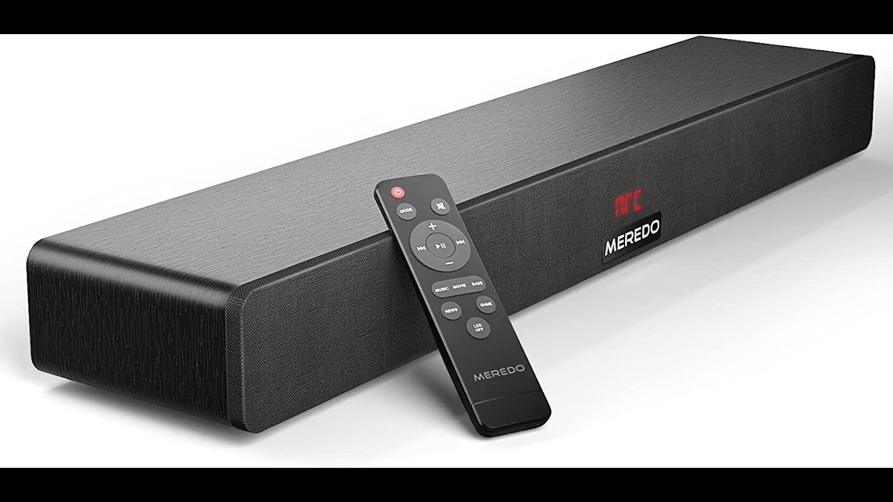 La migliore soundbar con subwoofer integrato Meredo
