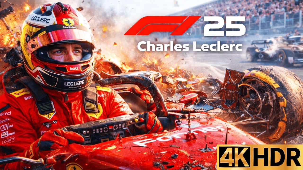 Charles Leclerc Major Accident Australia! | F1 25 Ultra Realistic Games | 4K 60
