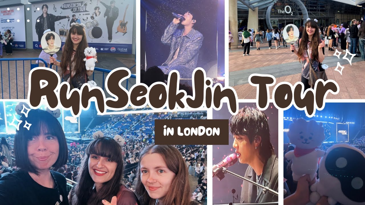 RUNSEOKJIN_EP TOUR London Day 2 Vlog