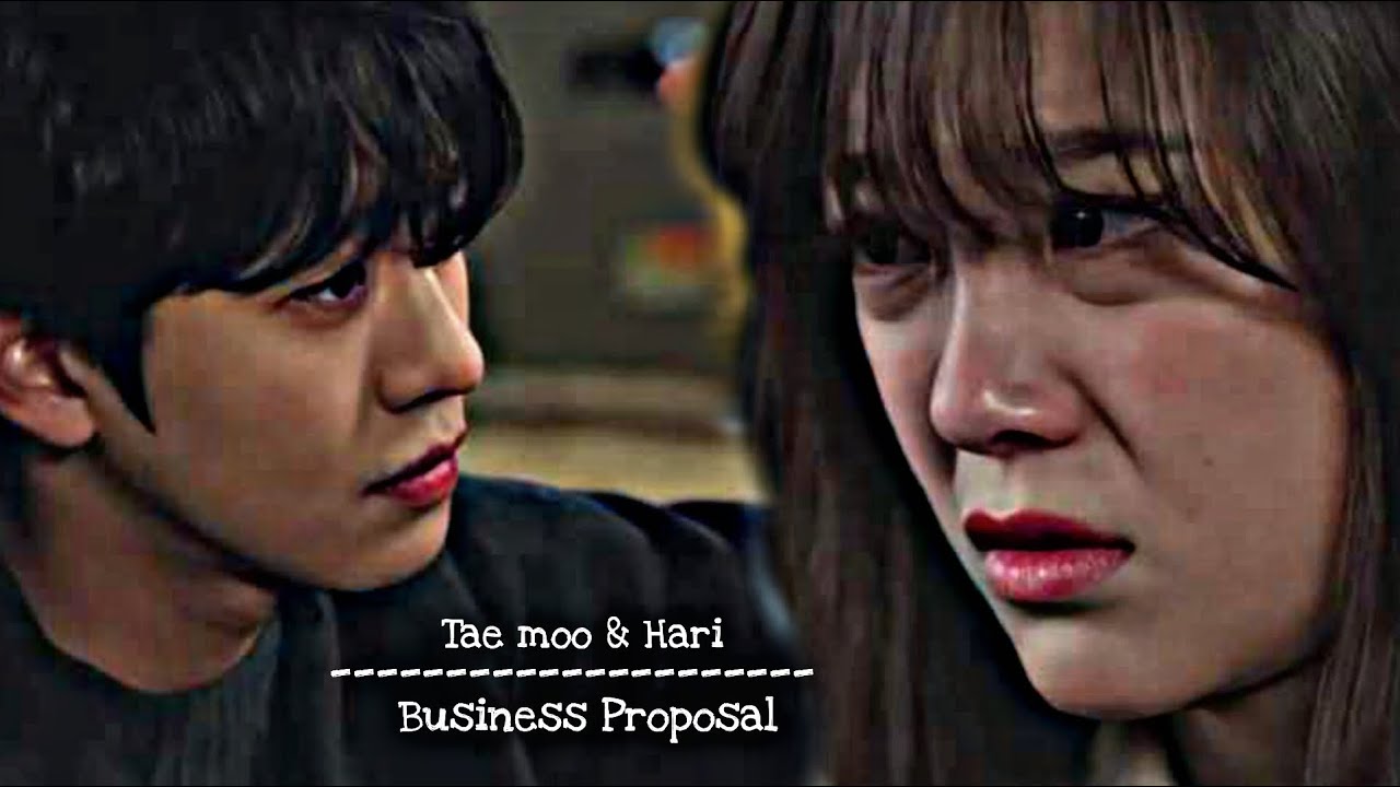 Kang Tae moo & Shin Hari | Happier | Business proposal { FMV }