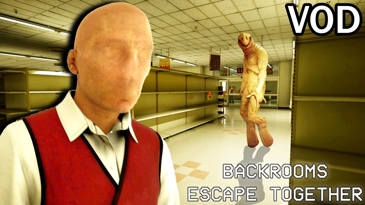 Backrooms: Escape Together Level 232, All In a Day's Work (FULL VOD)