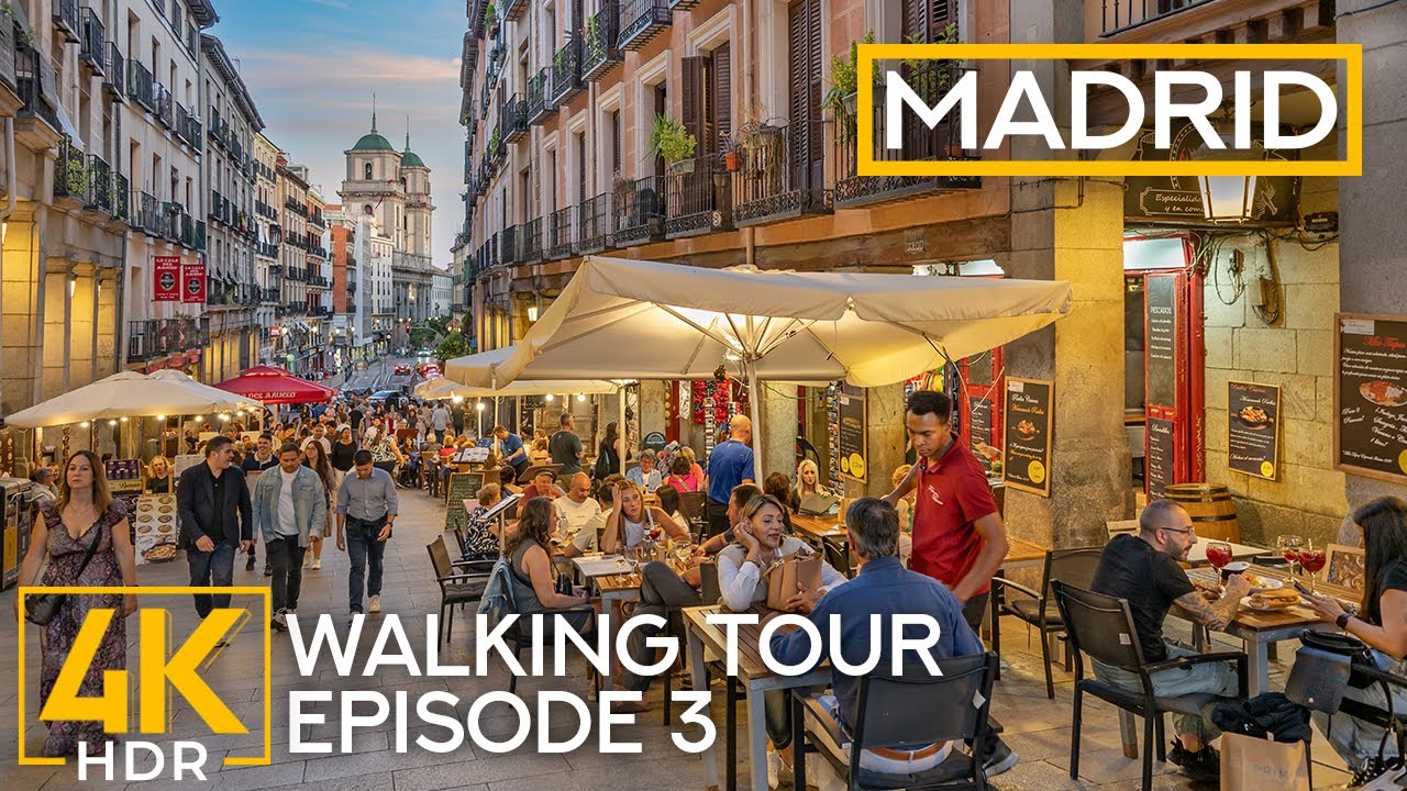 Discover Madrid in 4K &ndash; Ep 3 | Walking Tour Through Europe&rsquo;s Iconic Capital - Best Shots