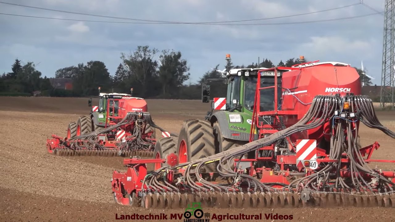 Fendt - John Deere - Horsch - Kverneland / Aussaat - Seeding  TB