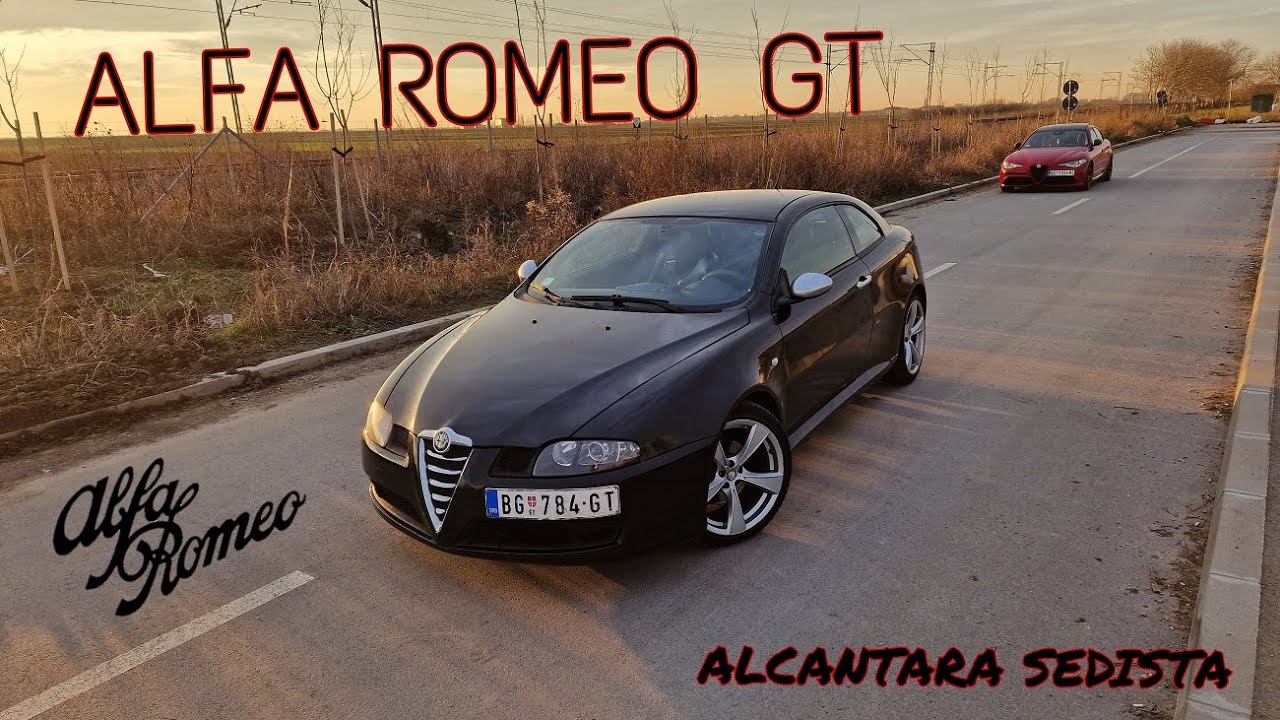 ALFA ROMEO GT * UKRATKO O MODELU * CUSTOM ALCANTARA SEDISTA