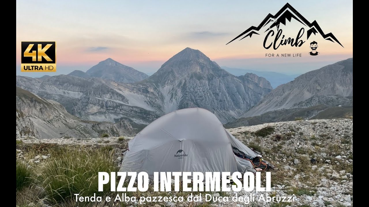 PIZZO INTERMESOLI - NOTTE IN TENDA ED ALBA SPETTACOLARE AL DUCA DEGLI ABRUZZI