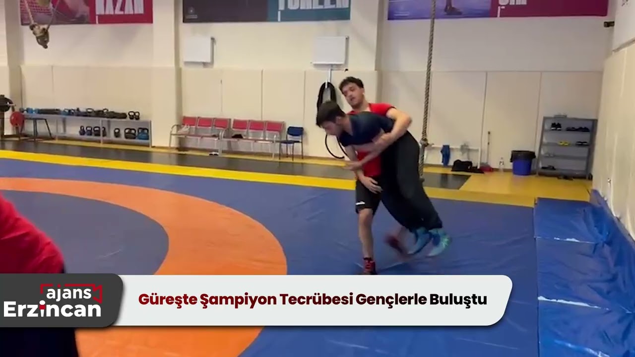Güreşte Şampiyon Tecrübesi Gençlerle Buluştu
