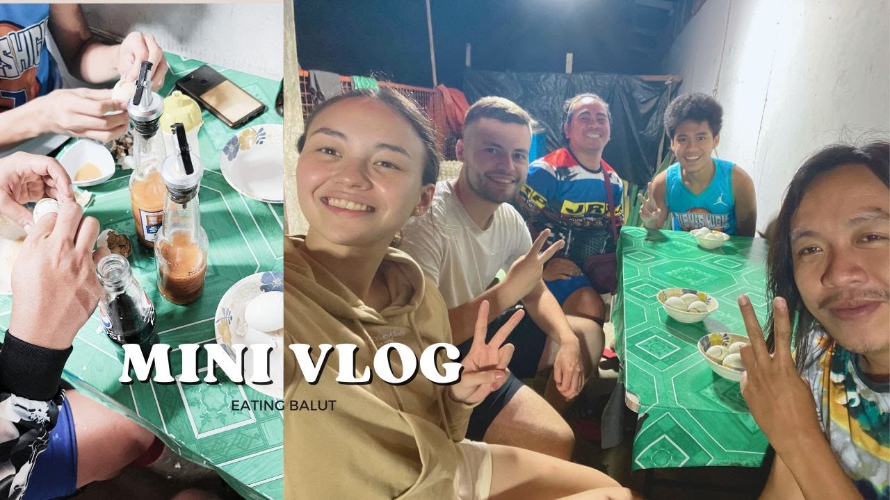 Trying Filipino Streetfood Balut in Samal Island🇵🇭