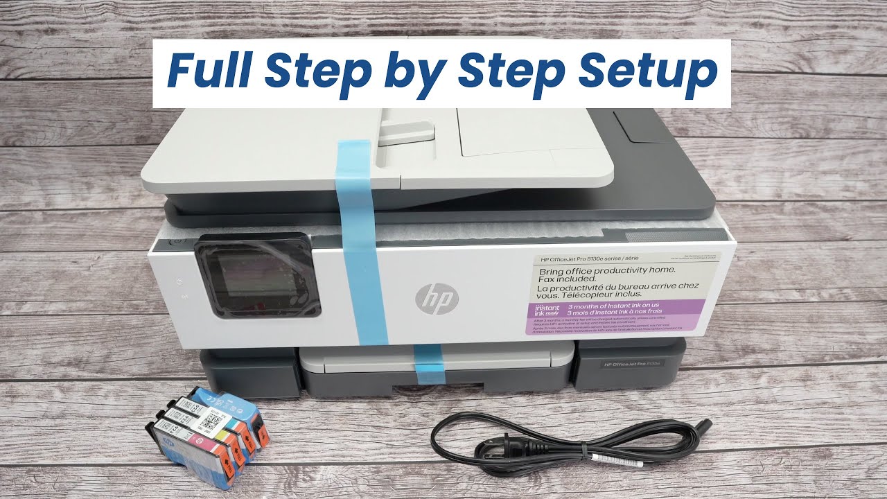 HP OfficeJet Pro 8135e: пошаговая настройка для начинающих